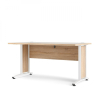 Kancelářský stůl Modulo 150 x 80 cm, dub sonoma / bílá