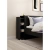Úložné čelo postele Simplicity 145 cm, černý mat