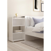 Úložné čelo postele Simplicity II 165 cm, bílý lesk