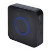 Bezdrátový zvonek bateriový / USB 1L73, 200m, learning code, černá