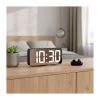 Hodiny s bluetooth synchronizací CA08, černá