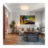 LED stropní světlo Plain 3000 K - průměr 26 cm, bílá