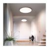 LED stropní světlo Plain 3000 K - průměr 26 cm, bílá