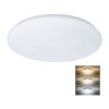 LED stropní světlo Plain nastavitelné - průměr 45 cm, bílá