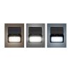LED solární reflektor se senzorem WL913, černá