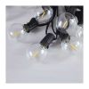 LED venkovní světelný řetěz WO794-2, 5 + 3 m, černá