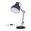 LED stolní lampička WO57 Falun, černá