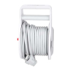Prodlužovací kabel na bubnu 2Z + USB - 10m, šedá