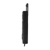 Přepěťová ochrana 8Z + USB A + USB C - 2m, černá