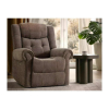 Konferenční stolek Loretta C, mramor / hnědá